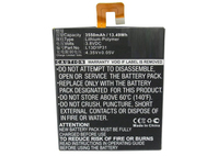 CoreParts TABX-BAT-LVS500SL industrial rechargeable battery Lithium Polymer (LiPo) 3550 mAh 3.8 V