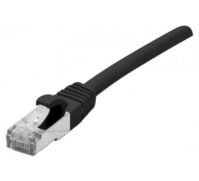 CUC Exertis Connect 850400 câble de réseau Noir 25 m Cat6a F/UTP (FTP)