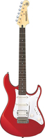 Yamaha PAC012 E-Gitarre 6 Saiten Metallisch, Rot
