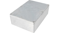 Distrelec RND 455-00372 Elektrische Abdeckung Aluminium IP65