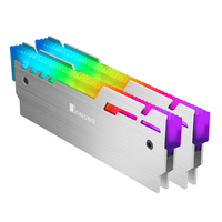 Jonsbo NC-3 ARGB Memória modul Heatsink/Radiatior Ezüst