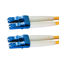 Cablenet 2m OS2 9/125 LC-LC Duplex Yellow LSOH Fibre Patch Lead