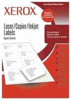 Xerox Labels 21.2 x 38.1 mm A4 100 sheets öntapadós címke Fehér 65 dB
