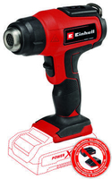 Einhell TE-HA 18 Li Pistola de aire caliente 200 l/min 550 °C Negro, Rojo