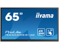 iiyama TE6504MIS-B1AG Signage-Display Digital Beschilderung Flachbildschirm 165,1 cm (65 Zoll) IPS WLAN 350 cd/m² 4K Ultra HD Schwarz Touchscreen Eingebauter Prozessor Android 24/7
