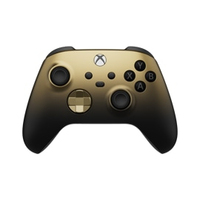 Microsoft Xbox Gold Shadow Special Edition Noir, Or Bluetooth/USB Manette de jeu Analogique/Numérique Android, PC, Xbox Series S, Xbox Series X, iOS