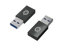 Conceptronic DONN10G csatlakozó átlakító USB A USB C Fekete