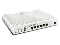 Draytek Vigor 2866: Gfast Modem-Firewall bedrade router Gigabit Ethernet Grijs