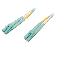 Tripp Lite N820-20M-OM4 cable de fibra optica LC Turquesa