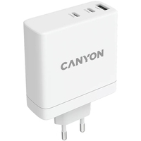 Canyon CND-CHA140W01 ładowarka do urządzeń przenośnych Uniwersalne Biały Prąd przemienny Szybkie ładowanie Wewnętrzna
