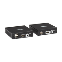 Tripp Lite B013-HU-4K Extensor de Consola KVM HDBaseT HDMI sobre Cat6 - 2 Puertos USB, IR, 4K @30 Hz (40 m [130 pies]), 1080p (70 m [230 pies])