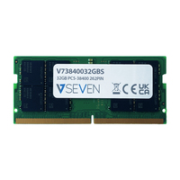 V7 V73840032GBS geheugenmodule 32 GB 1 x 32 GB DDR5 4800 MHz