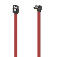 Hama 00300110 câble SATA 0,6 m Rouge