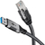 Goobay 70498 cable gender changer USB A RJ-45 Black, Silver