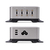 StarTech.com 4-Port Multi-Device USB-C Oplader, Totaal 240W, Single Port 140W EPR, PD 3.1, Poorten met Schroefvergrendeling, Ideaal voor Vergaderzalen, Incl Montagebeugel