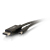 C2G 54300 DisplayPort cable 0.91 m Mini DisplayPort Black