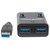 Manhattan USB-A 4-Port Hub, 4x USB-A Ports, 5 Gbps (USB 3.2 Gen1 aka USB 3.0), AC or Bus Power, Fast charge up to 0.9A per port with inc power adapter, SuperSpeed USB, Black, Th...