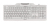 CHERRY KC 1000 SC klawiatura USB Włoski Szary