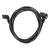 Manhattan Voedingskabel met haakse stekker, Europese 2-polige stekker (CEE 7/16 Europlug) naar C7-connector (figuur-8), 2 m, 2,5 A, zwart, netkabel, levenslange garantie