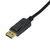 Akyga AK-AD-11 video kabel adapter 0,15 m HDMI Type A (Standaard) DisplayPort Zwart