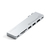 Satechi ST-HUCPHSS Notebook-Dockingstation & Portreplikator Andocken USB 3.2 Gen 2 (3.1 Gen 2) Type-C Silber