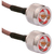 Ventev RG142PNMNM-6 coaxial cable 1.8 m RG-142P Brown