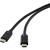 Renkforce RF-4531576 USB Kabel 2 m USB 3.2 Gen 2 (3.1 Gen 2) USB C Schwarz