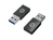 Conceptronic DONN10G cambiador de género para cable USB A USB C Negro