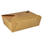 Papstar 87613 wegwerpvoedselverpakking Karton, Polymelkzuur (PLA) Bruin