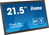 iiyama TF2238MSC-B1 Signage-Display Digitale A-Platine 55,9 cm (22") LED 600 cd/m² Full HD Schwarz Touchscreen
