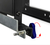 B-Tech Slimline Soft-Open Full Service Videowall Mount with Micro-Adjustment (VESA 600 x 400)