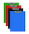 Clipboard Q-CONNECT deska, PVC, A5, mix kolorów