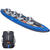 Inflatable 4 Person Touring Kayak High Pressure Bottom - X100+ - One Size