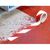 RS PRO Bodenmakierung Rot/Weiß Typ Bodenmarkierungsband, 50mm x 33m