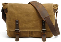 JLC Tan Messenger Bag