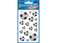 papieretiket Z-design Kids pakje a 3 vel voetbal