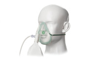 Sauerstoff-Maske für Erwachsene, hohe Konzentration, mit Beutel und Schlauch