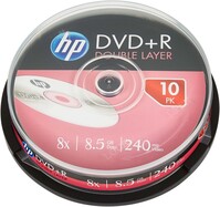 DVD+R DL 8.5GB/240Min Cakebox (10 Disc) HP DRE00060 (VE10)