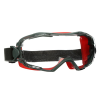 3M GG6001SGAF-RED-EU GoggleGear™ 6000 Vollsichtbrille, Rahmen rot, PC-Scheibe kl