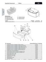 IDEAL STANDARD TV05267 IDS Antirutschmatten-Set DEA für Waschtisch-Unterschrank