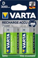 Varta Power Accu D / Mono Batterij 2-Pack