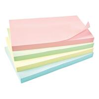 5 Star Office Re-Move Notes Pastel Pad of 100 Sheets 76x127mm Assorted [Pack 12]
