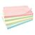 5 Star Office Re-Move Notes Pastel Pad of 100 Sheets 76x127mm Assorted [Pack 12]