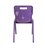 Titan One Piece Chair 460mm Purple (Pack of 10) KF78585