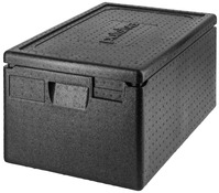 Thermobox Eco 1/1 GN; 46l, 60x40x32 cm (LxBxH); schwarz