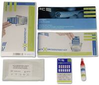 ACE Kit X 100338 Drogteszt készlet Vizeletvizsgálat, Kenet Ellenőrizhető drogok=Amfetamin, MDMA, Metamfetamin, Ópiátok