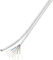 Hálózati kábel, CAT6 U/UTP DUPLEX 100m fehér, Tru Components