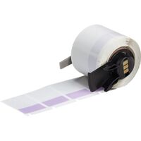 Self-laminating Vinyl Labels for M611, BMP61 and BMP71 25.40 mm x 38.10 mm PTL-31-427-PL, Purple, Transparent, Self-adhesive printer Etichette per stampante