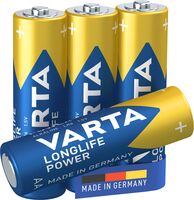 1x4 Varta High Energy AA LR 6 1x4 Varta High Energy AA LR 6, Single-use battery, AA, Alkaline, 1.5 V, 4 pc(s), Blue