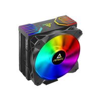 A400 Rgb Processor Cooler 12 Cm Black, Copper, Metallic